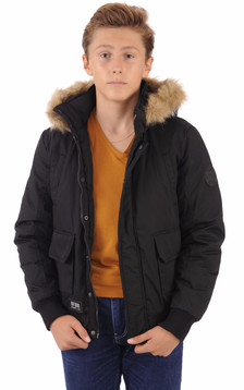 Doudoune style Bombers Noir Enfant Doudoune style Bombers Noir Enfant