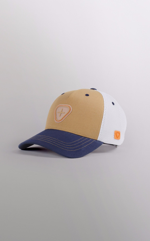 Casquette Billy 2 tones beige/bleu Gertrude