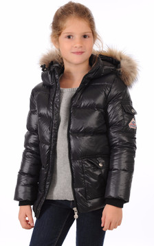 Doudoune Authentic Jacket Noire Fille Doudoune Authentic Jacket Noire Fille