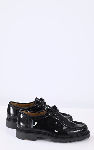 Derbies cuir verni Macha noir