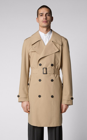 Trench cintré Zarek beige