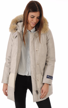 Doudoune Artic Parka Gris Clair Doudoune Artic Parka Gris Clair