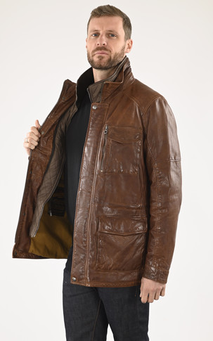 Veste confortable Rodéo marron