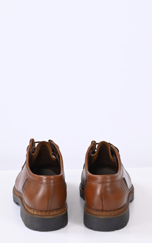 Derbies cuir Macho marron