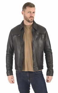 Veste en discount cuir la canadienne