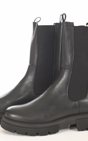 Boots fourrées UL88 agneau noires