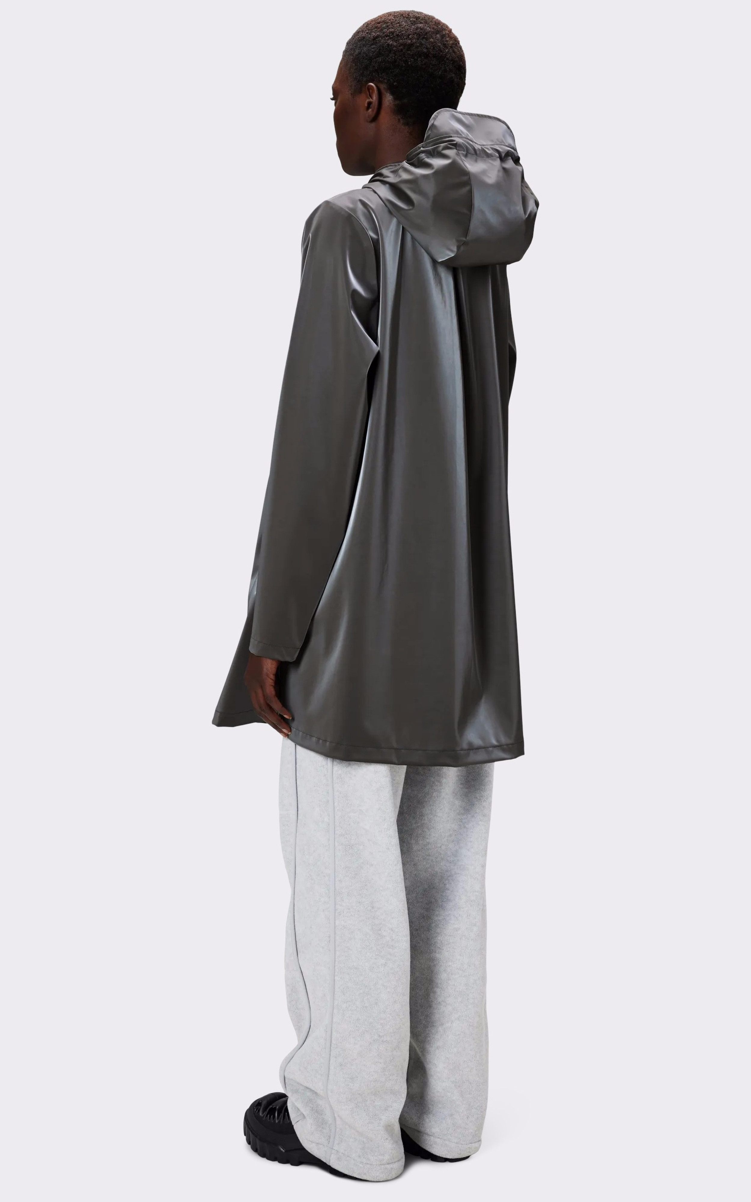 A-Line jacket 18050 Metallic grey Rains