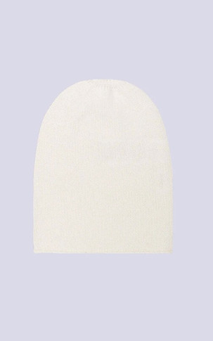 Bonnet cachemire beige