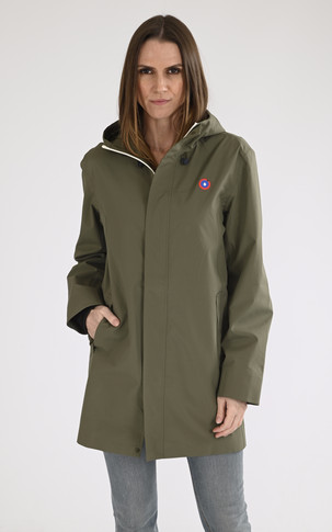 Imperméable mixte Beaubourg kaki