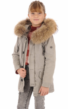 Parka army enfant kaki clair Parka army enfant kaki clair