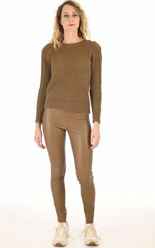 Legging Magnolia agneau camel