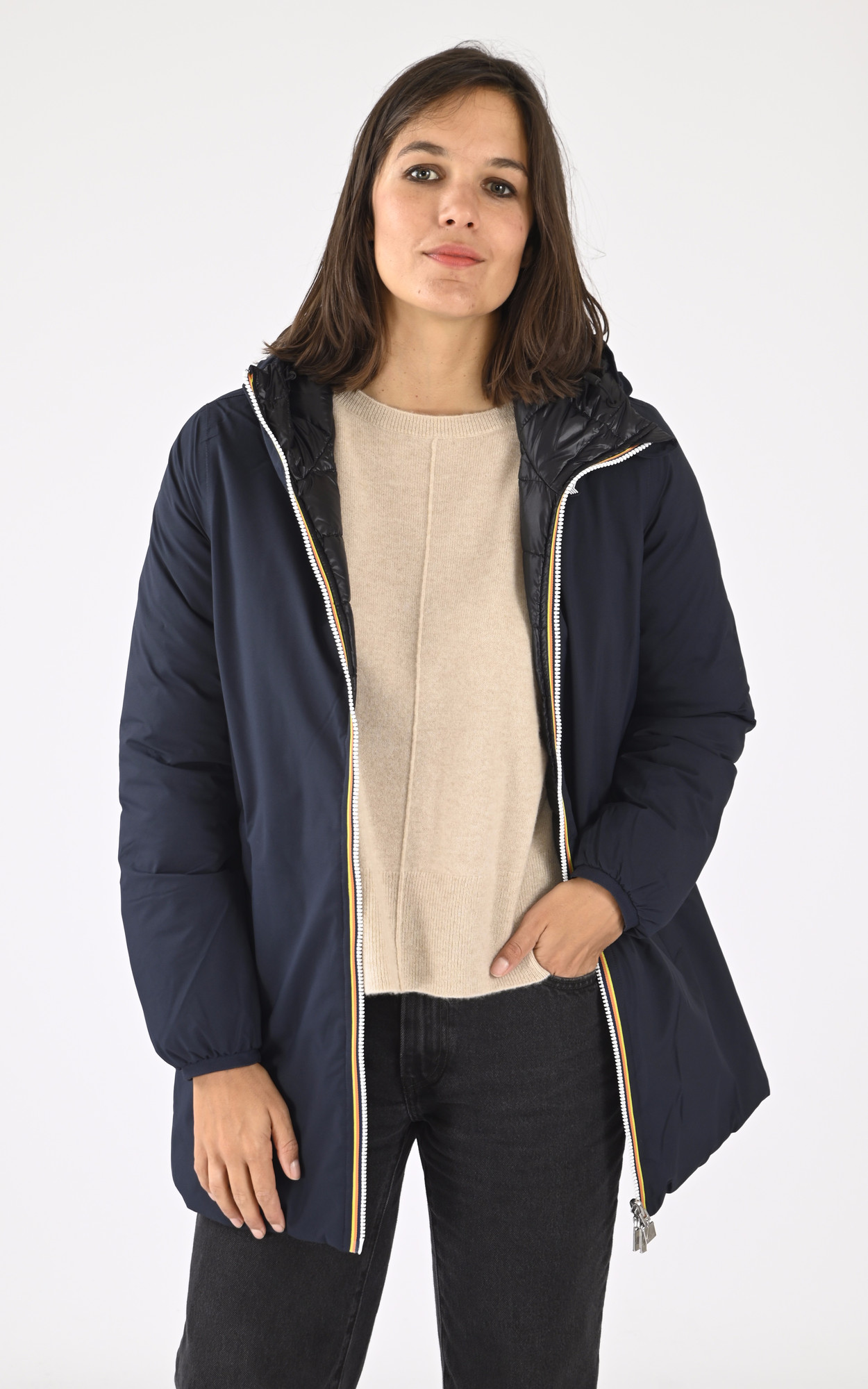 la canadienne Parka réversible Sophie Thermo marine