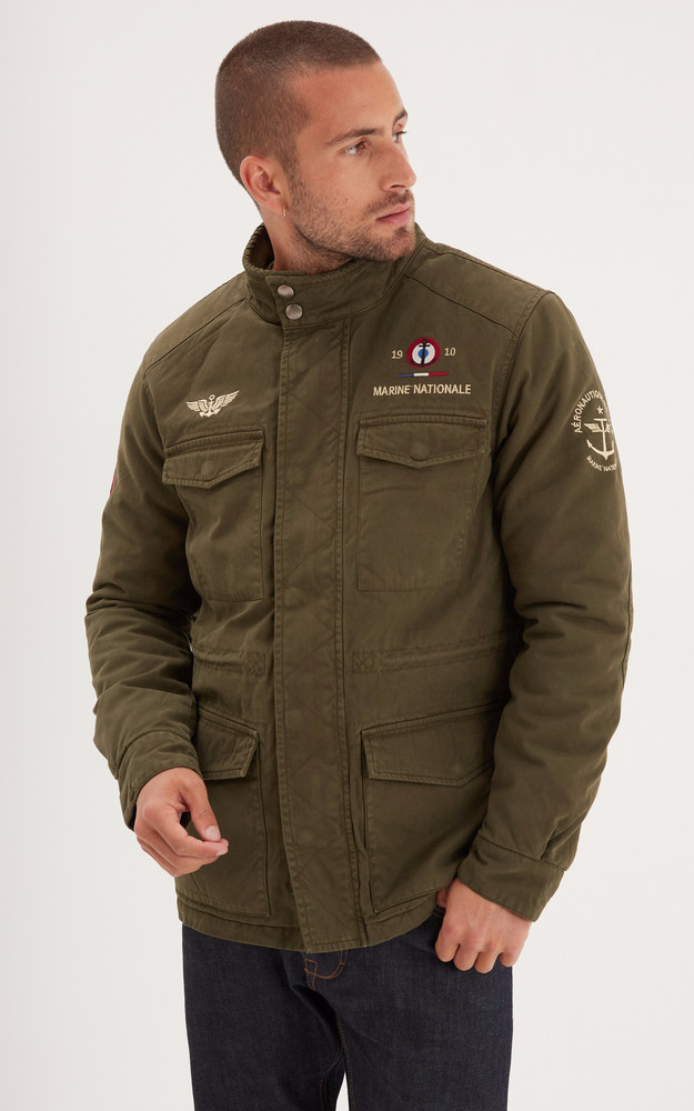 Veste coton Gulfstream kaki Marine Nationale