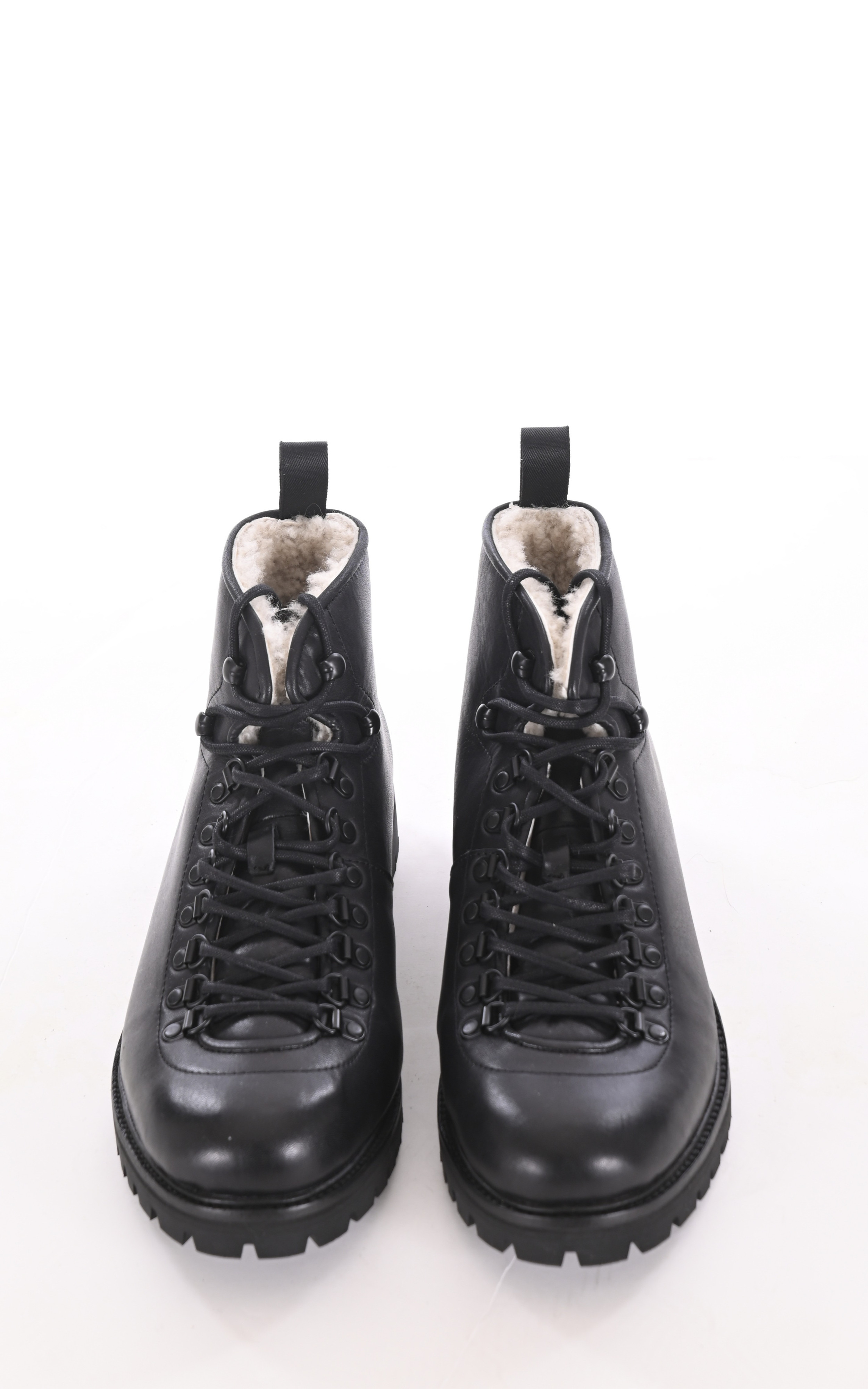 Boots montantes fourrées noires Blackstone