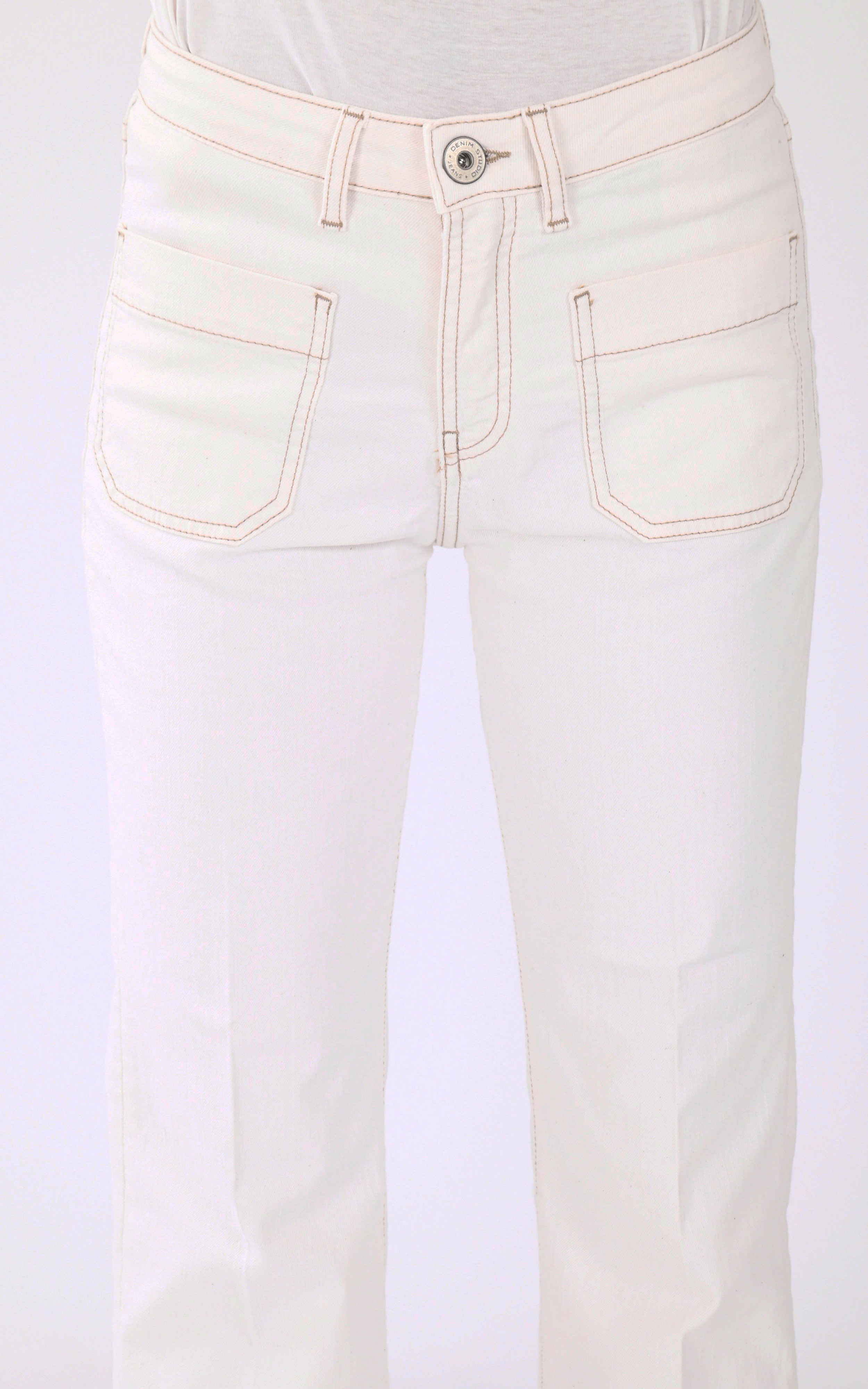 Jean Flare Bella blanc Denim Studio
