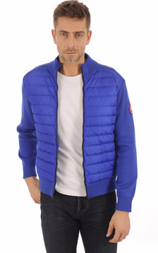 Gilet Hybridge Knit Pacific Blue Gilet Hybridge Knit Pacific Blue