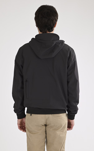 Veste à capuche Ronald noire