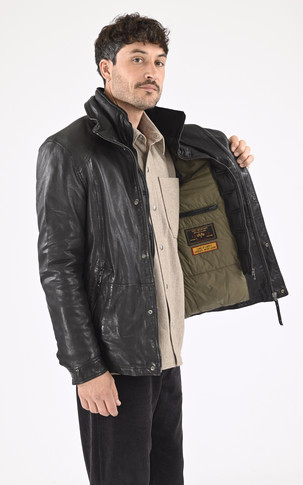 Veste cuir Cerro noire