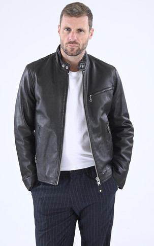 Blouson LC949D cuir noir