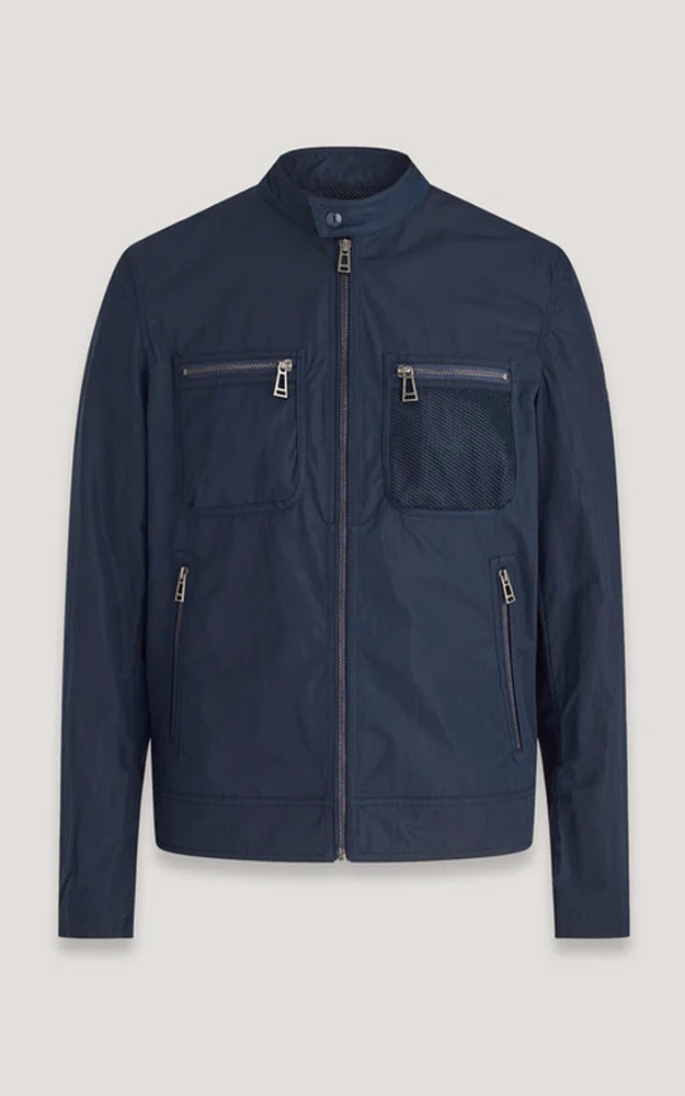 Veste légère bleu marine Belstaff