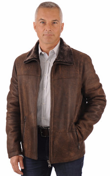 Veste Peau Lainée Mérinos Homme Veste Peau Lainée Mérinos Homme