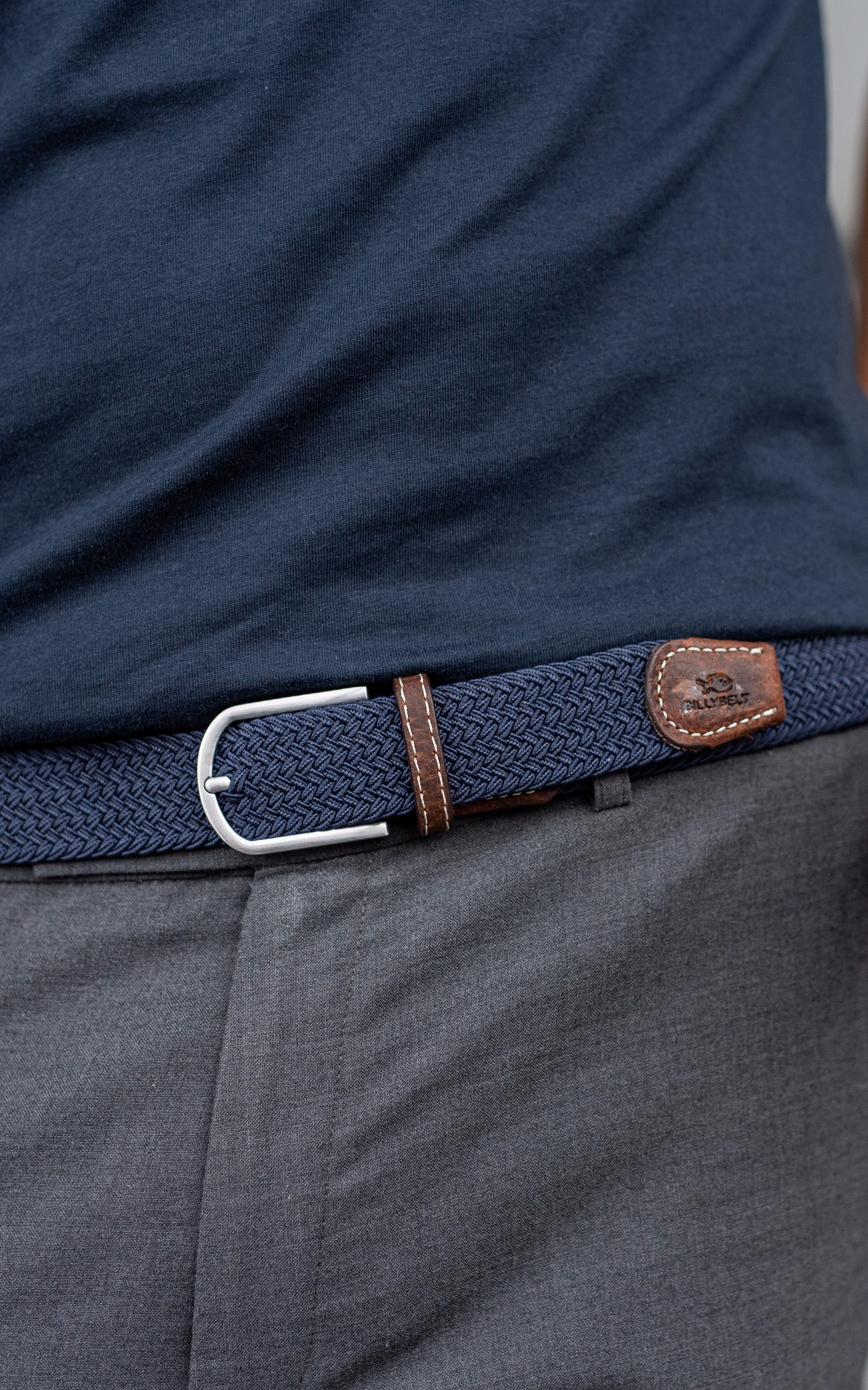 Ceinture Bleu ardoise Billy Belt