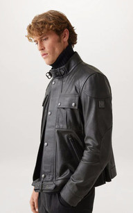 Veste cuir best sale belstaff homme