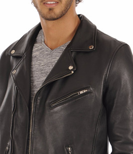 Blouson Perfecto Cuir Homme La Canadienne - La Canadienne - Blouson ...