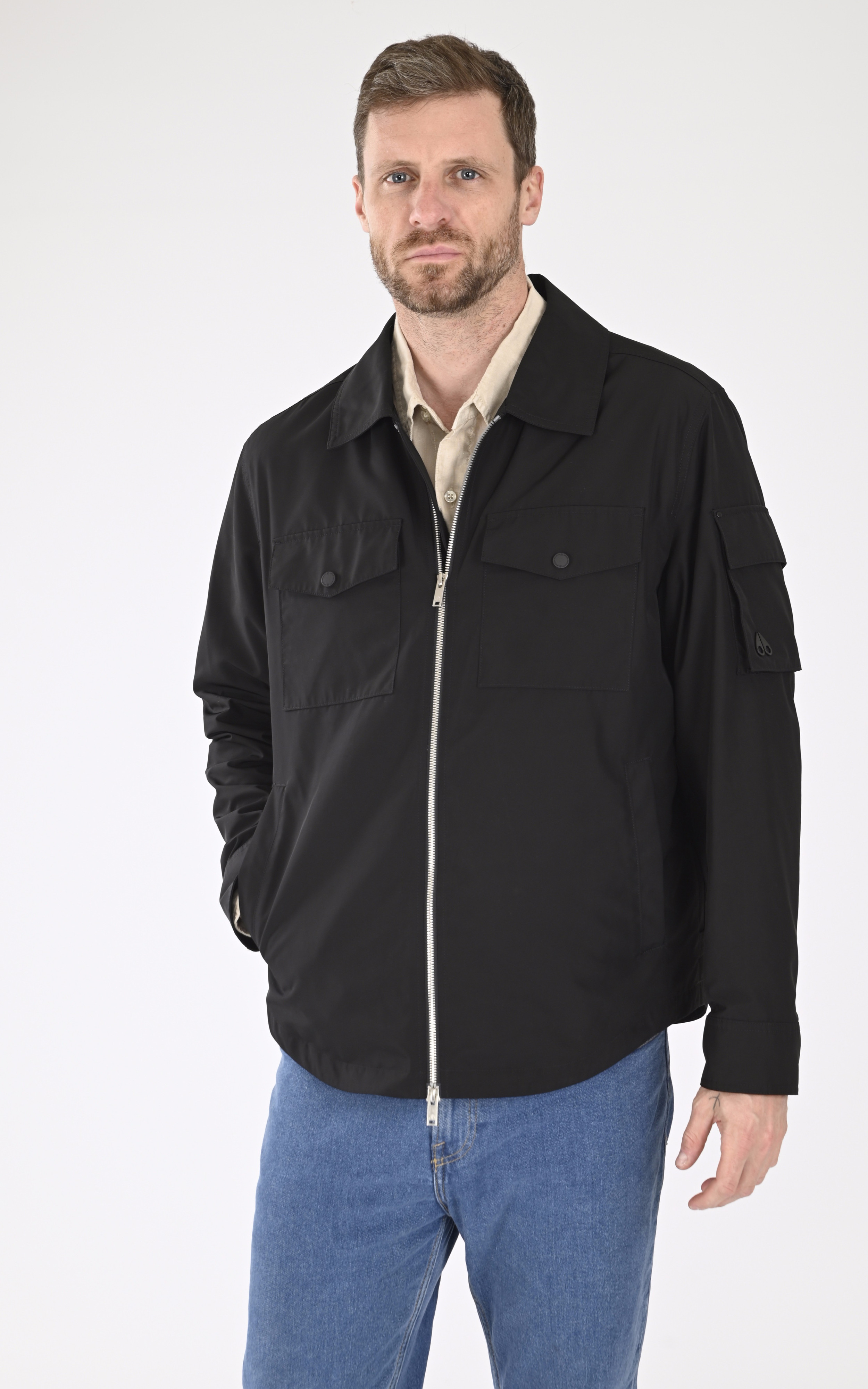 Veste CHARLESBOURG noire Moose Knuckles
