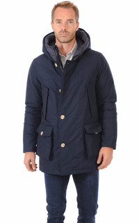 Parka homme bleu marine