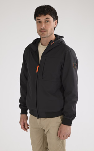 Veste à capuche Ronald noire