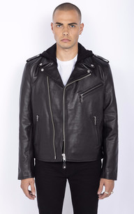 Veste en cuir online perfecto homme