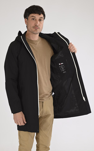 Imperméable mixte Beaubourg noir