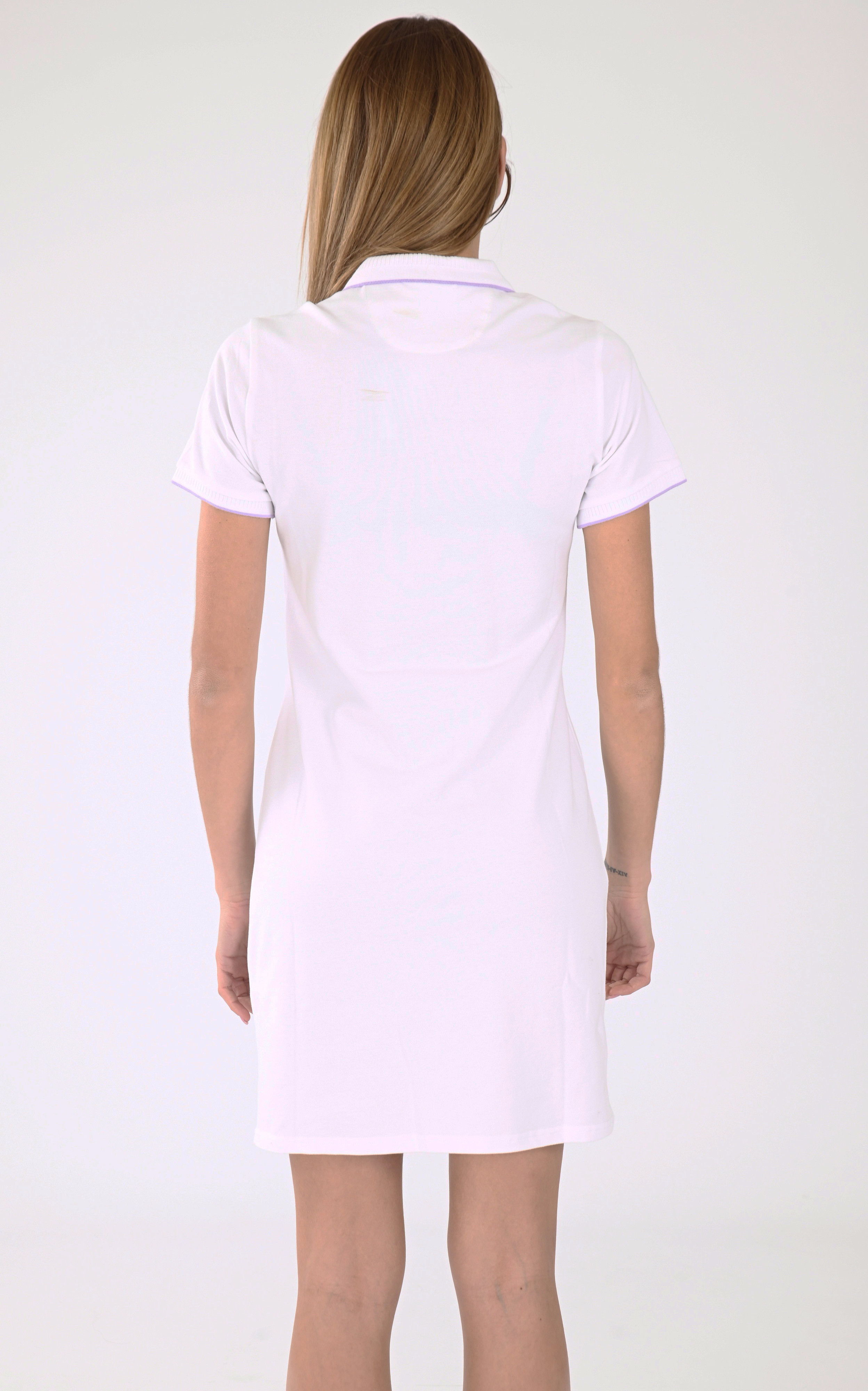 Robe tennis ROBDANNAW blanche Schott