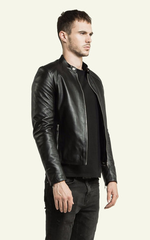 Blouson Leni Cuir Noir