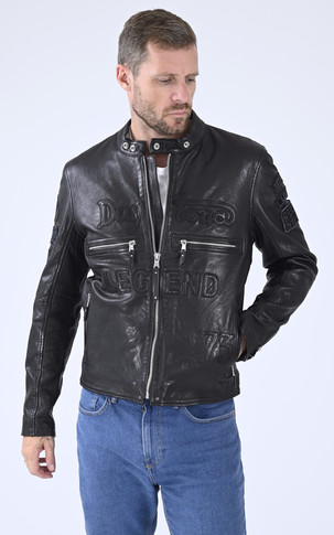 Blouson moto Rapid noir