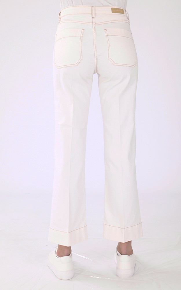 Jean Flare Bella blanc Denim Studio
