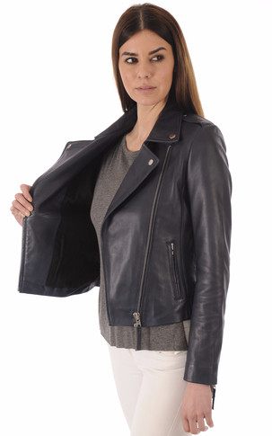 Blouson City girl bleu foncé