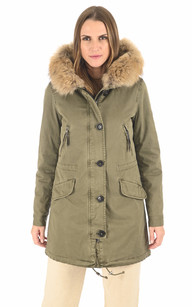 Veste en discount peau de lapin