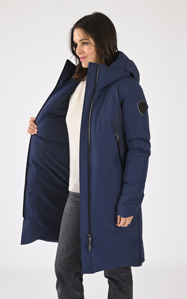 Parka chaude Inara marine Nobis