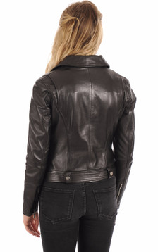 Blouson Laurie Cuir Coupe Perf