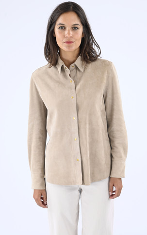 Chemise velours Lcwcalistas beige