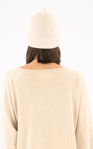 Bonnet cachemire Bart beige