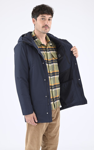 Parka chaude Loft bleu marine