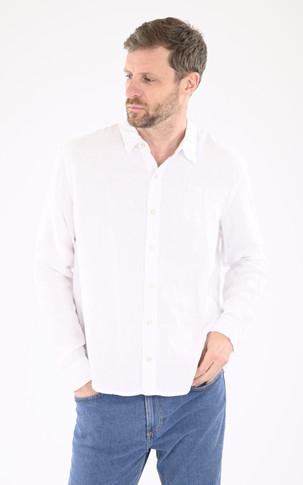 Chemise lin SANTIAGOML blanche