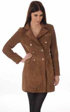 Veste Longue Cuirs Velours Esprit Trench Veste Longue Cuirs Velours Esprit Trench