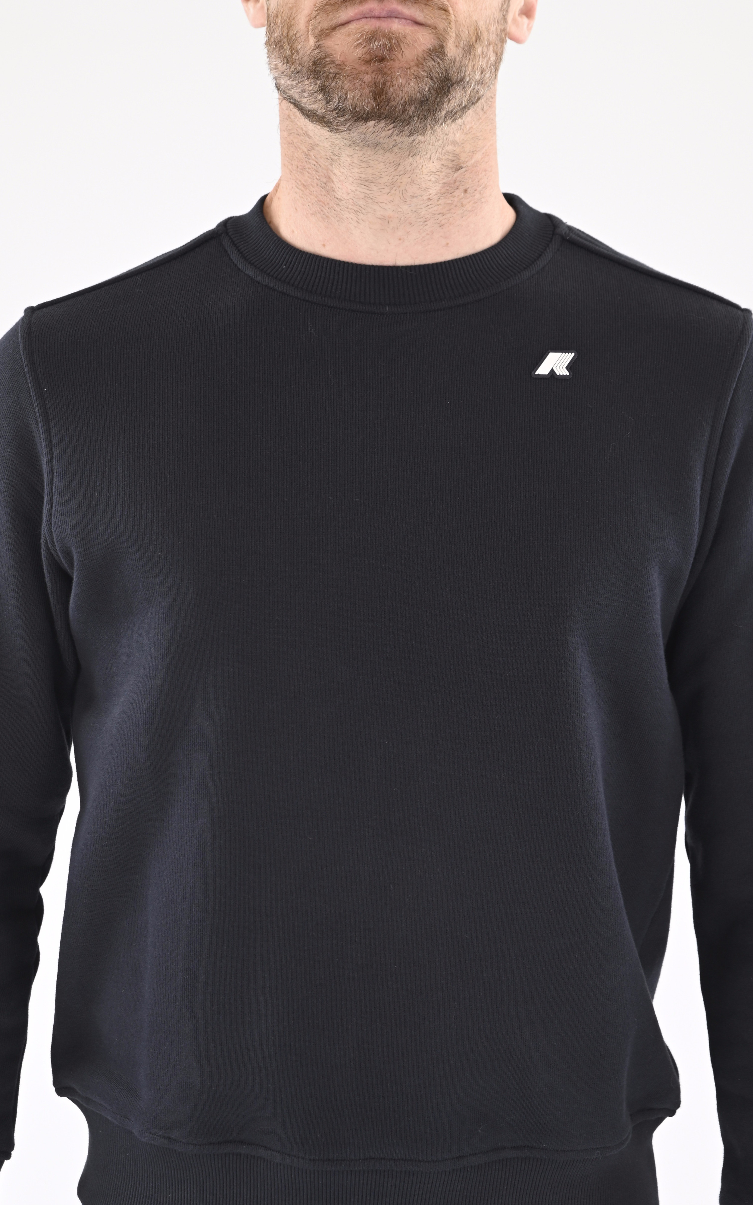 Sweat coton Baptiste bleu marine K-Way