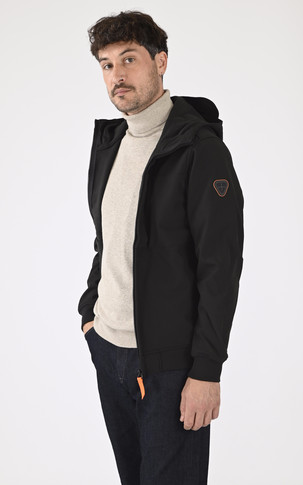 Veste à capuche Rony noir