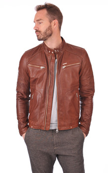 Blouson Ayrton Cognac