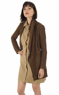 Veste nubuck online femme